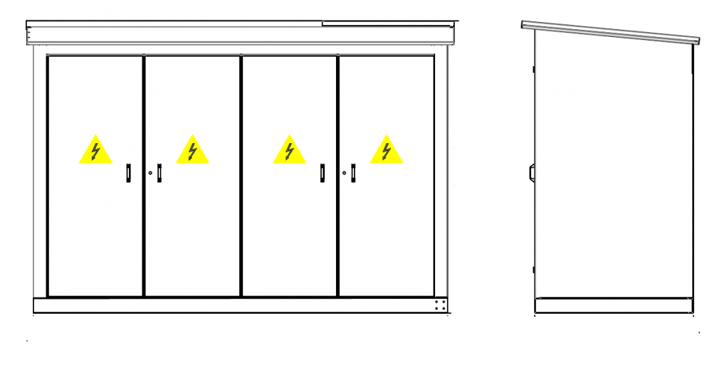 Распределительный пункт в металлическом корпусе (РПм)