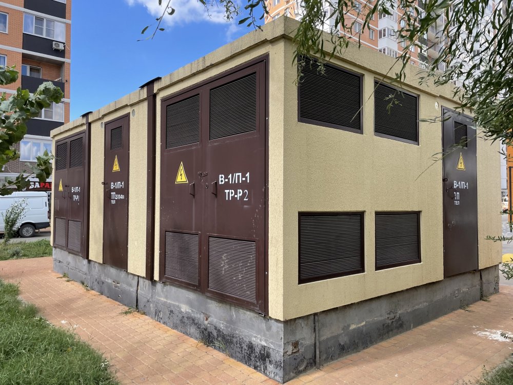 Блочный распределительный пункт, совмещенный с трансформаторной подстанцией (БРТП)