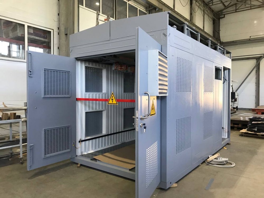 Комплектная трансформаторная подстанция, утепленная в корпусе из «сэндвич-панелей» (КТПу)