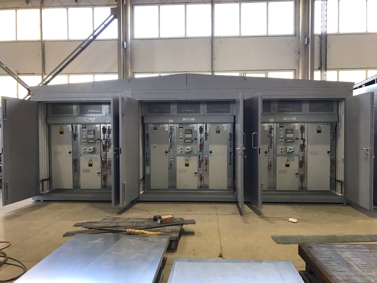 Комплектная трансформаторная подстанция, утепленная в корпусе из «сэндвич-панелей» (КТПу)