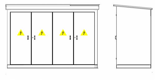 Распределительный пункт в металлическом корпусе (РПм)
