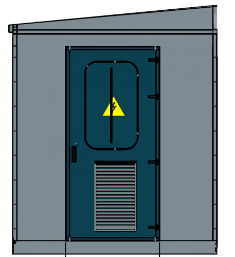 Распределительный пункт утепленный в корпусе из «сэндвич-панелей» (РПу)