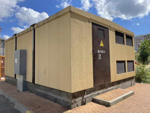 Блочный распределительный пункт, совмещенный с трансформаторной подстанцией (БРТП)