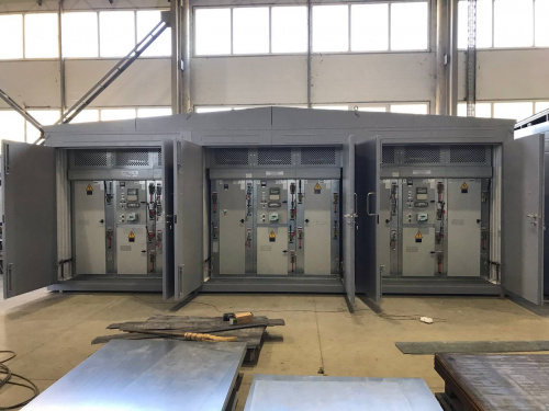 Комплектная трансформаторная подстанция, утепленная в корпусе из «сэндвич-панелей» (КТПу)